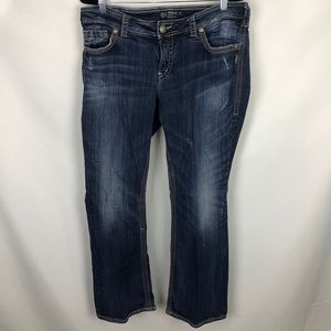 Silver Jeans Suki Surplus Size 16 Length 32